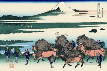  Hokusai Pintura al %C3%B3leo - ono shindon en la provincia de suraga Katsushika Hokusai japonés